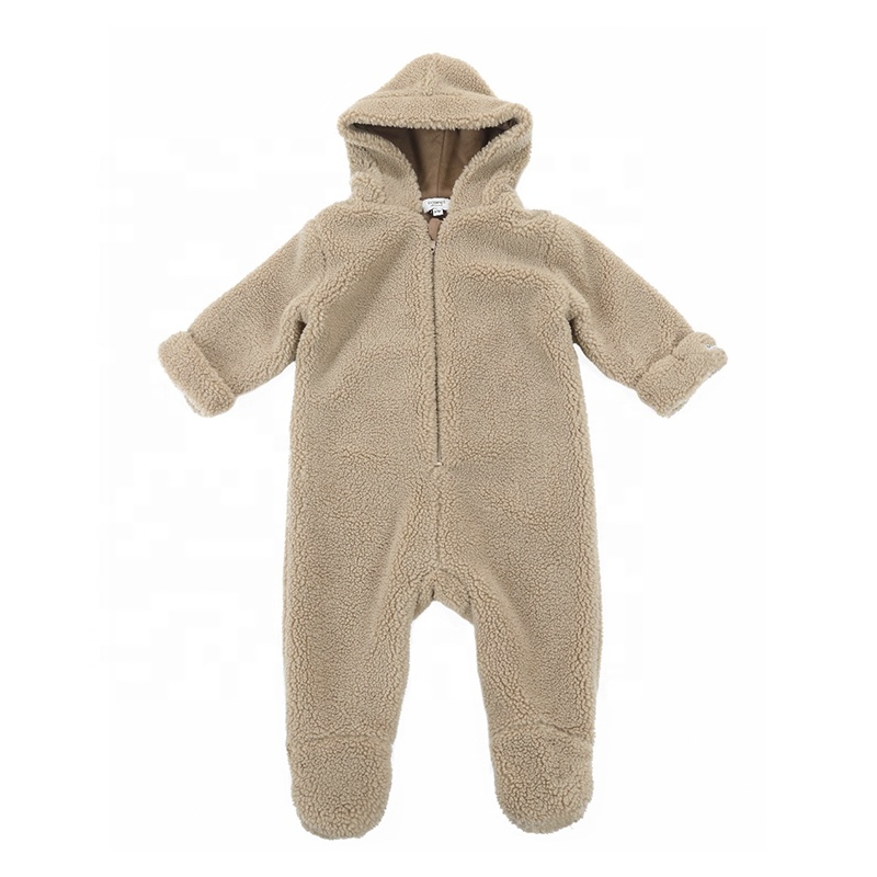 Wholesale Kids Jumpsuits High Quality Infant Girls Boys Clothes Winter Animal Newborn Baby Rompers Full Pure Cotton Knitted