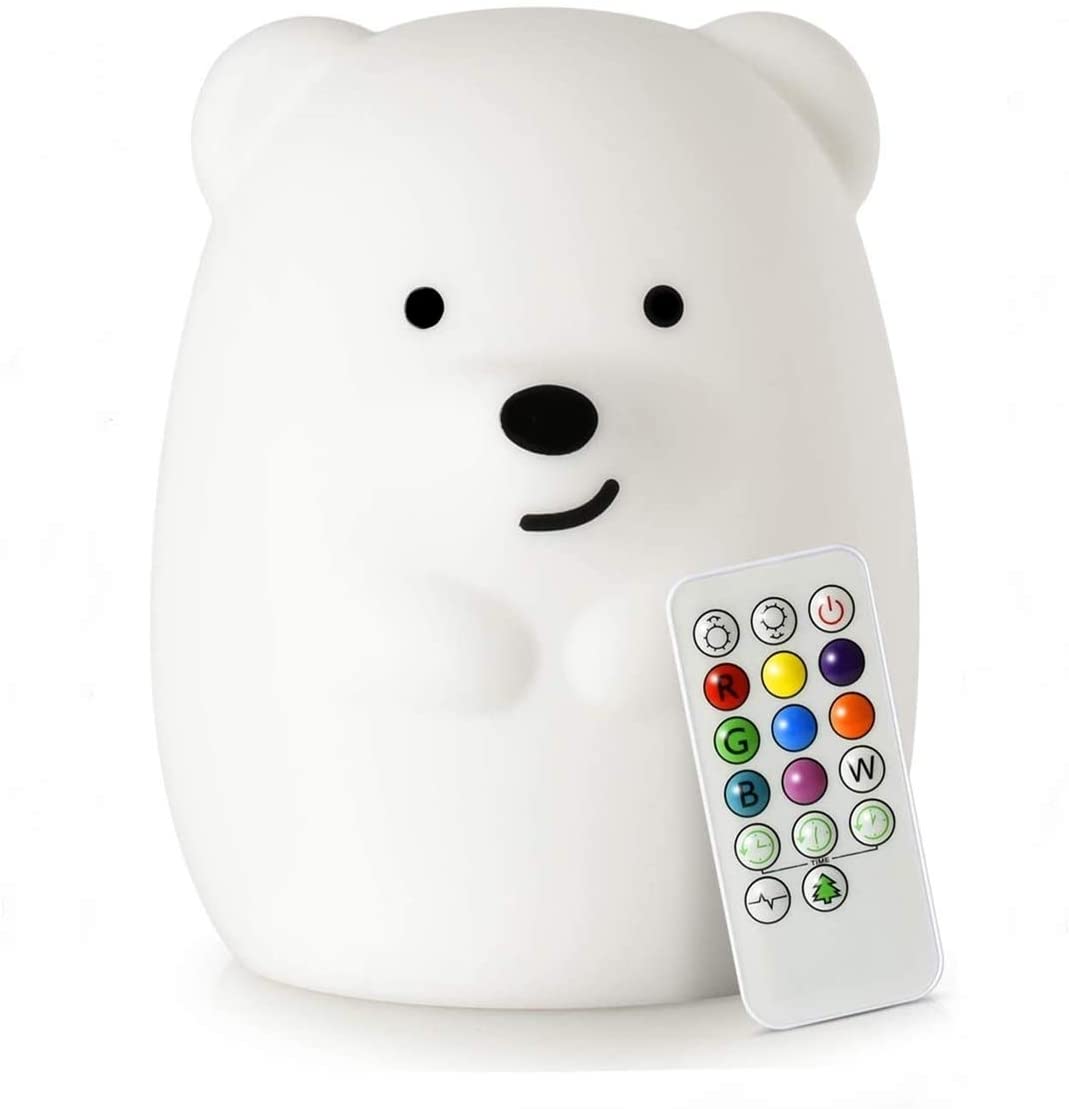 Wholesale Bear Silicone Animal Mini Led Cordless Lampe de Marble Vintage Brass Table Modern Reading Beside 3d Desk Lamp