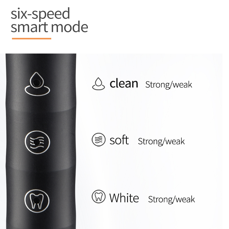 High quality electric toothbrush china waterproof IPX7 bamboo shape pink custom electric toothbrush Z2