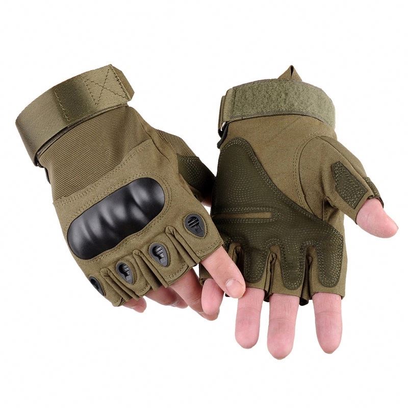Wholesale Training Exercise Compression Home Fitness Bicycles Protect Gym Workout Tactical Half Finger Gloves