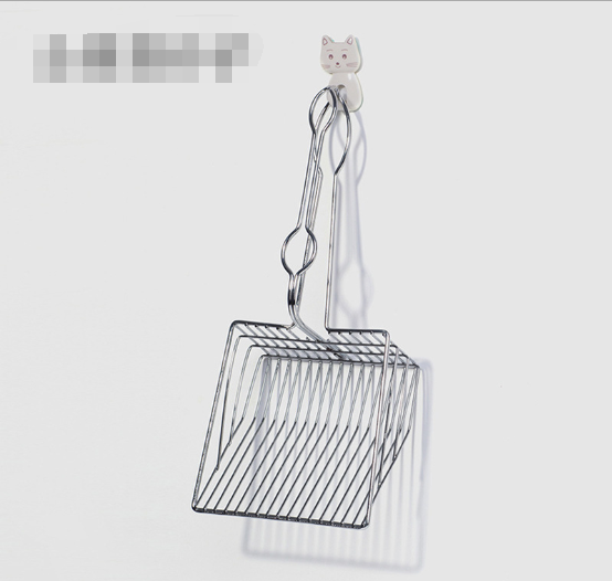 Manufacturers direct metal cat litter spatula pet cleaning spatula cat litter pick up the cat food spatula pet supplies