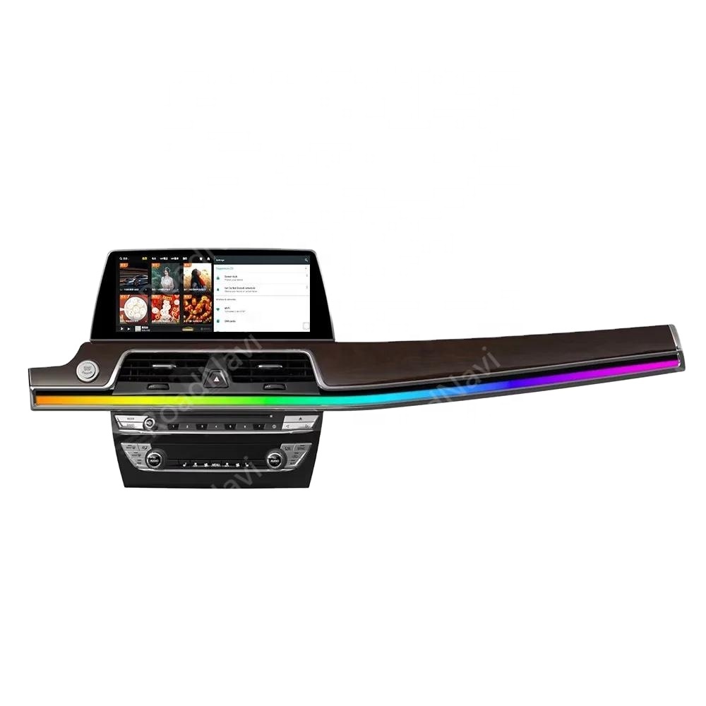 12.3'' Android Radio For BMW 5 Series 7 Series F10 F11 F02 Upgrade To 2023 Multimedia Player Auto Climate Board