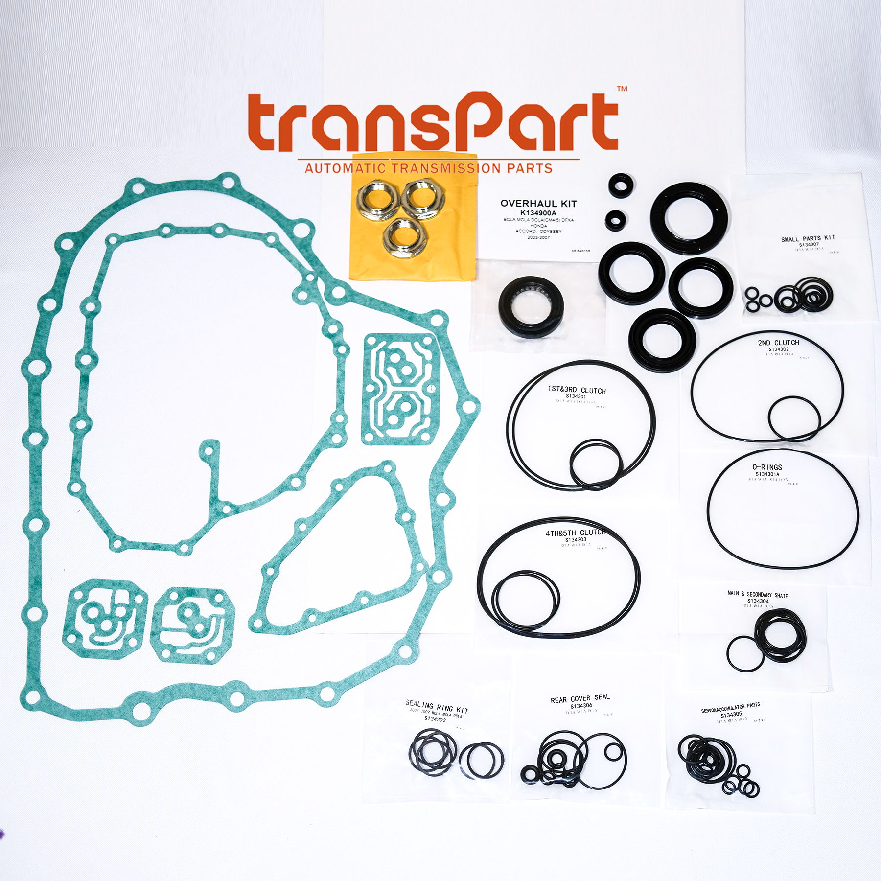 BCLA MCLA DCLA B90A M91A DFKA Automatic Transmission Gearbox Overhaul kit Seal Kit for HONDA Manufacturer Direct selling
