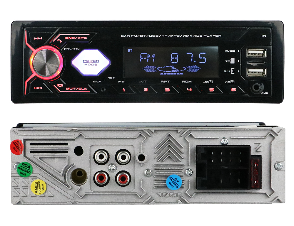 Универсальный заводской оптом высокое качество 1 Din Usb Lcd автомобильный Fm Mp3 музыкальный плеер