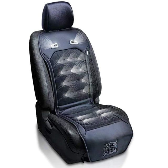 Strong Wind 12V Cooling Car Leather New Design Seat Cushion