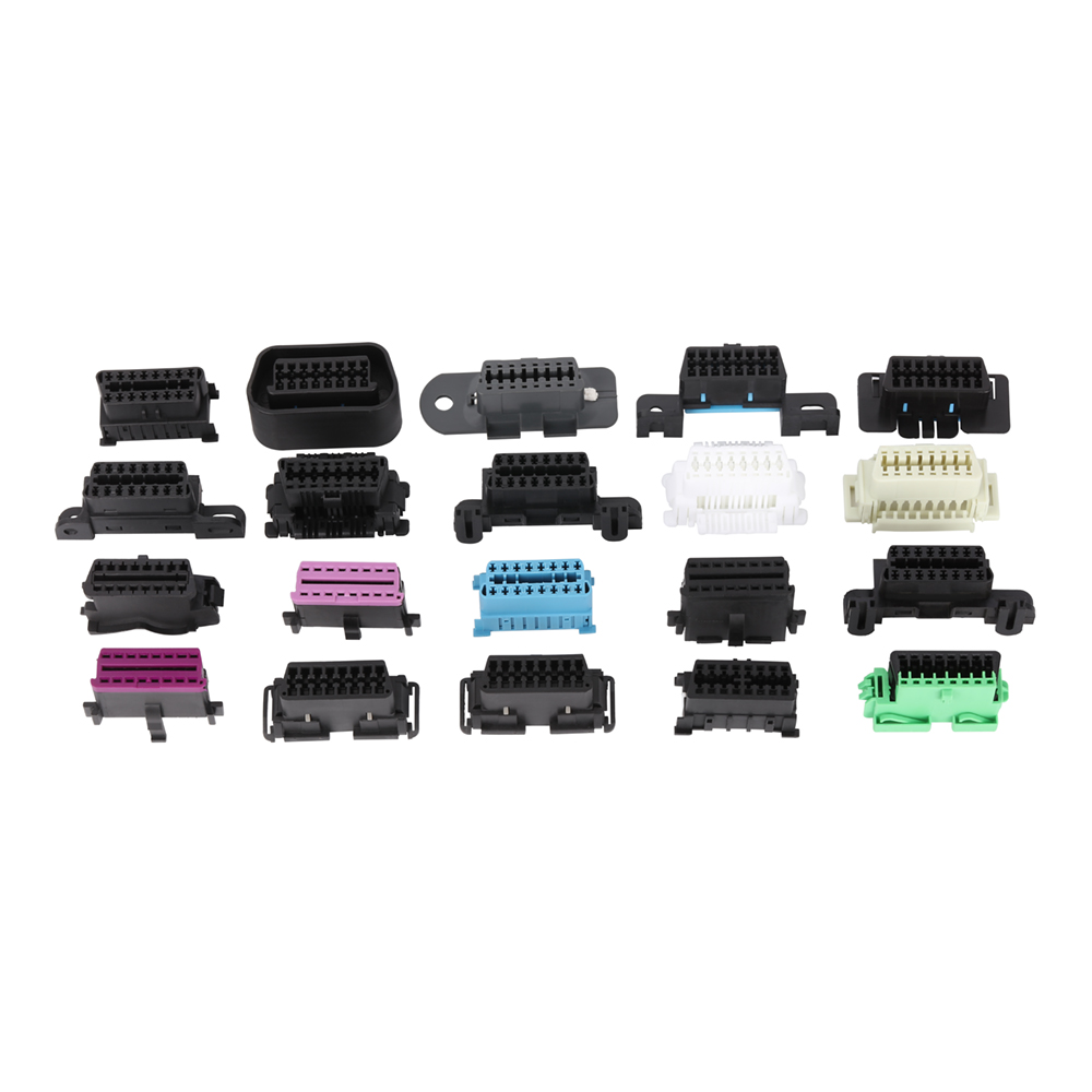 Оптовая продажа 16 pin Женский obd2 obd 2 obd ii obdii obd-ii j1962 Удлинительный кабель Разъем