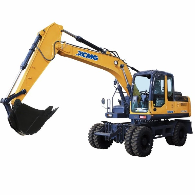 EVANGEL 15 тоннной XE150WB Новый гидравлический колесный экскаватор с четырьмя шины цены