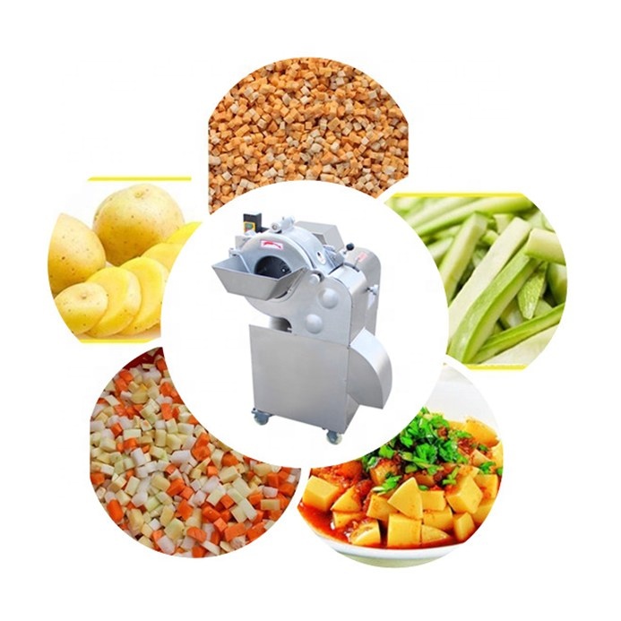 Commercial potato dicing machine potato cube cutting machine vegetable cutter