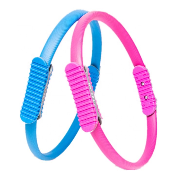 Home Fitness Pilates Multicolor Yoga Accessories Exercise Ring For Training