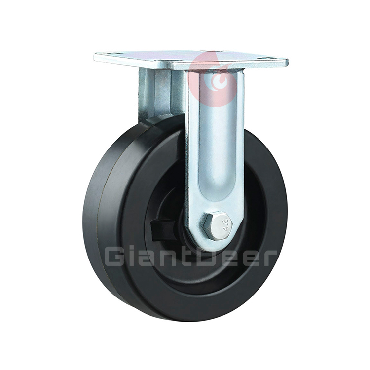 Top Quality High Temperature Phenolic Castor Wheels 4" 5" 6" 8" Heavy Duty Industrial BBQ Fixed Caster