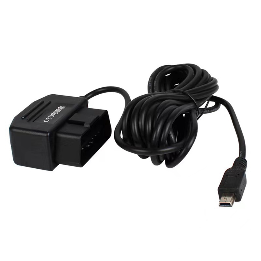 Car Charger OBD 16 Pin DC Converter Module 12V 24V To 5V 2A with micro USB Cable