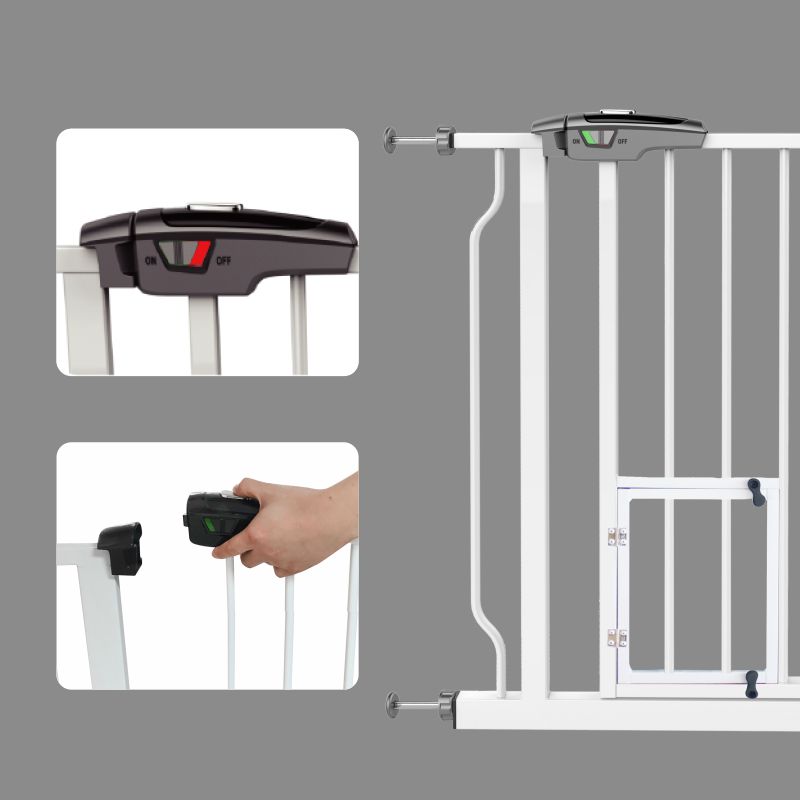 Infant child security gate bar stair protective grating fence for pet isolation dog fence door