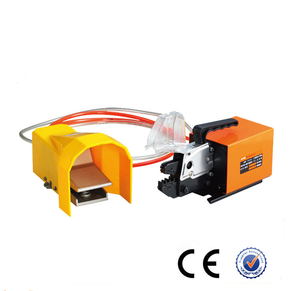 Pneumatic Terminal Crimping Machine AM-10 Pneumatic Air Powered Wire Crimper Pliers Foot Start Crimping tool Crimping Plier