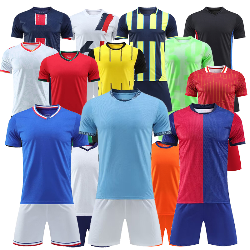 Custom Football Jersey Soccer Uniform Tracksuits For Men Training Suit Soccer Clothes Football Tracksuit Child Sport Clothing