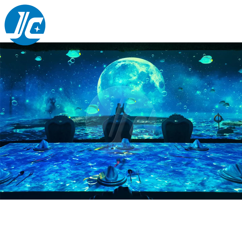 High Precision 3D Holographic Interactive Projection Software Interactive Technology Projector