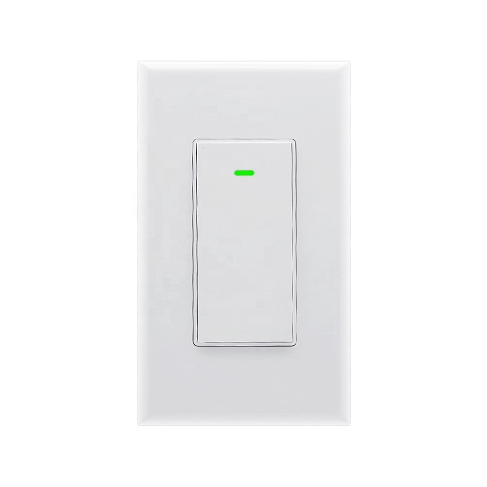 Сертификат ETL, переключатель умного дома Tuya Wi-Fi, 1 кнопочный переключатель, беспроводной настенный переключатель управления мобильным телефоном