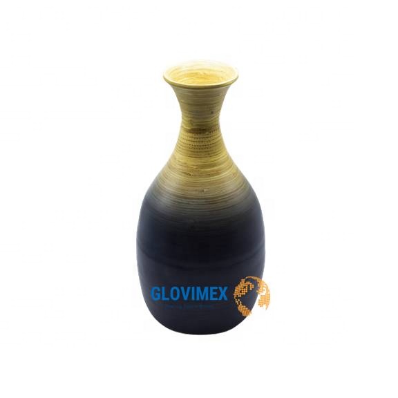 Unique Spun Bamboo Vase Decor For Party Decoration Made in Vietnam