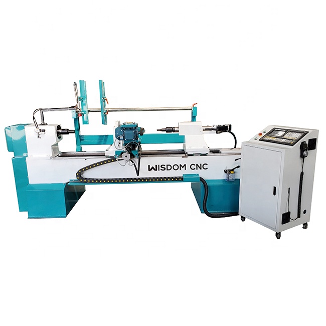 WS-L1530A 4 оси УВД фрезерный станок с ЧПУ, токарный станок по дереву машины с автоматической подачей центровочные строгания и полировка
