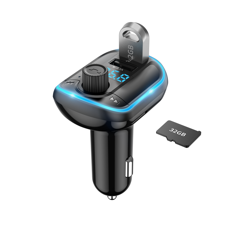 T829S Bluetooth Mp3 Usb Автомобильное зарядное устройство адаптер Fm-передатчик Bluetooth для автомобильного комплекта гарнитура трансмиттер