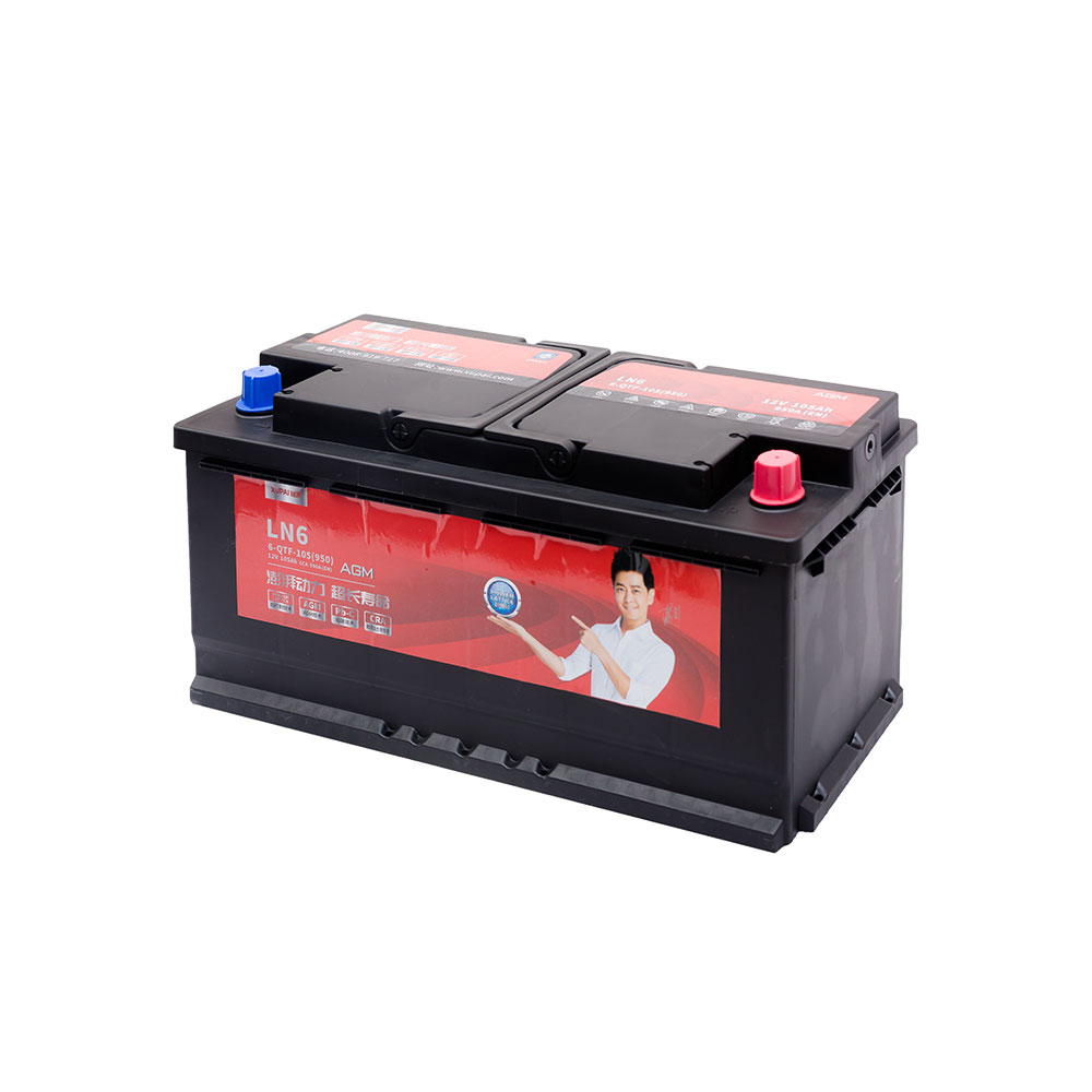 Новый автомобильный аккумулятор LN6 6-QTF-105/12V105AH CC950A Jaguar для аккумулятора BMW, автомобильные аккумуляторы