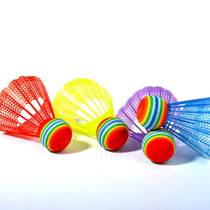 Nylon foam Gymnasium outdoor courtyard sports badminton shuttlecock