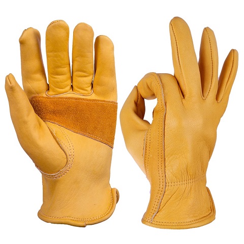 Ozero Oem Guantes Moto Cowhide Grain Leather Riding Gloves Custom Vintage Motorcycle Gloves Leather .