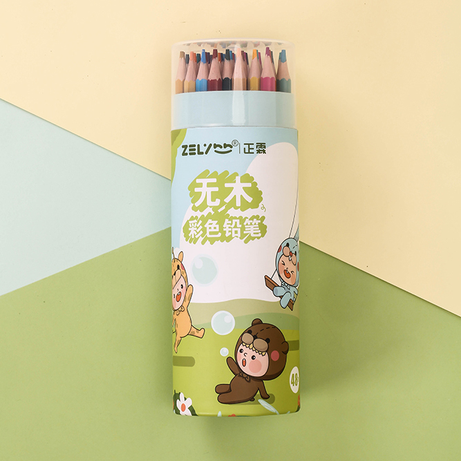 wood free 12-48 color pencil for promotion