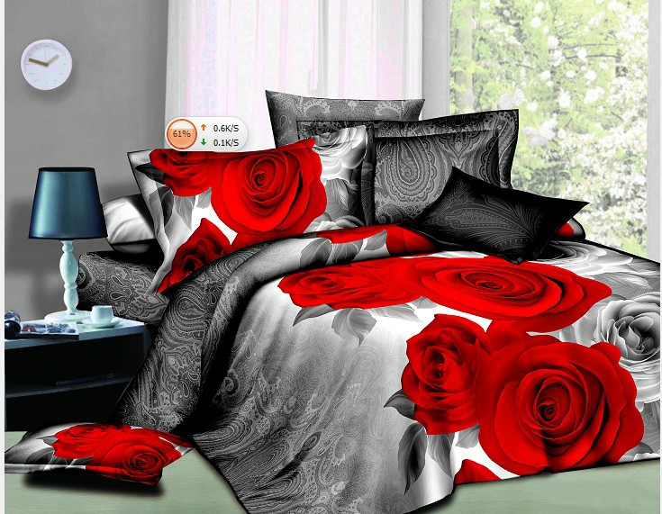microfiber polyest fabric 3D Printed Bedding Set Fabric Printed quilt hometextile fabric