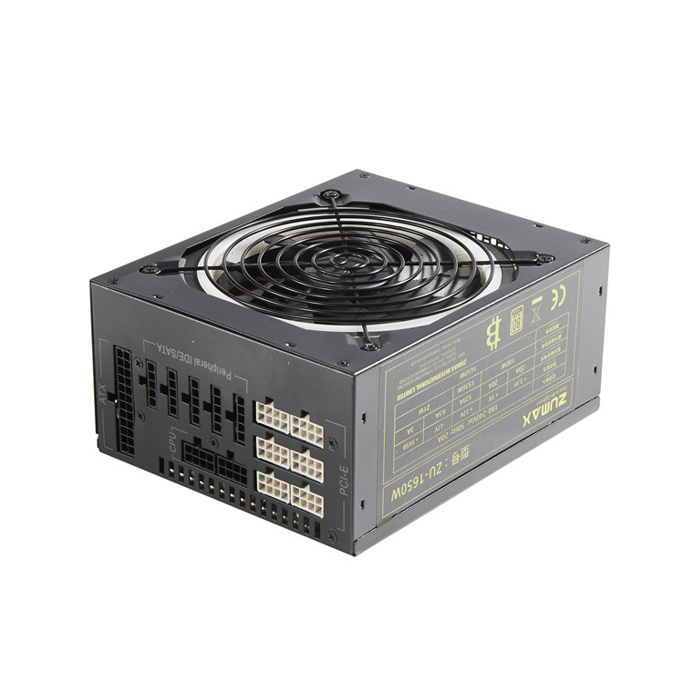 Полностью модульный блок питания ATX 1600 Вт Золотой блок питания для Eth Rig Ethereum Coin Miner DUAL Mining 6GPU Rx480 Rx470 Rx580 Rx570 >500 Вт