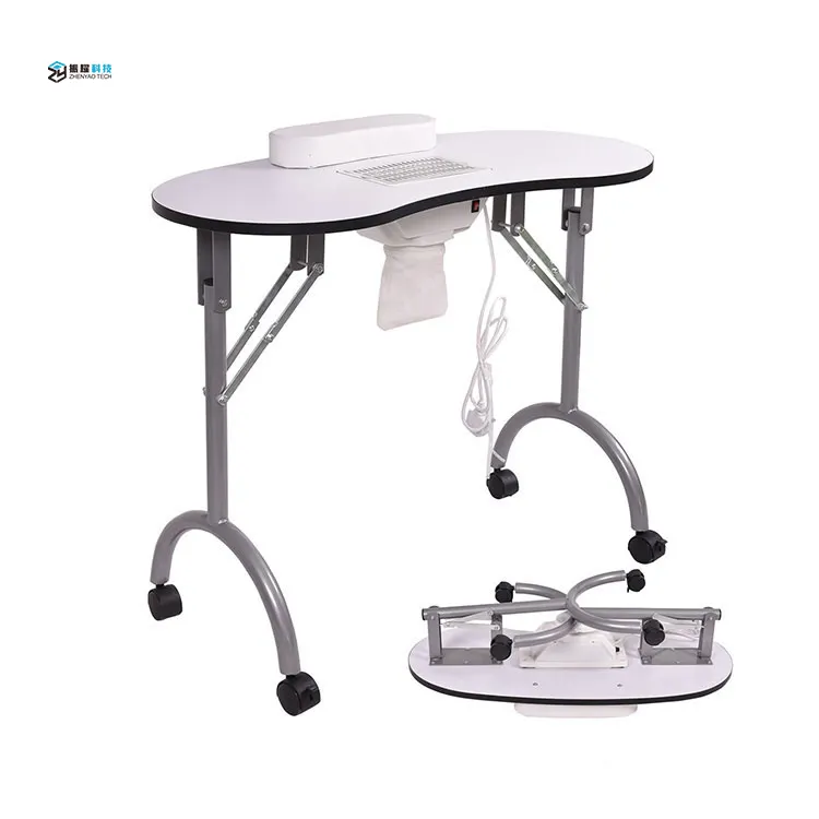 Promotional Portable Manicure Desk Nail Table With Vacuum