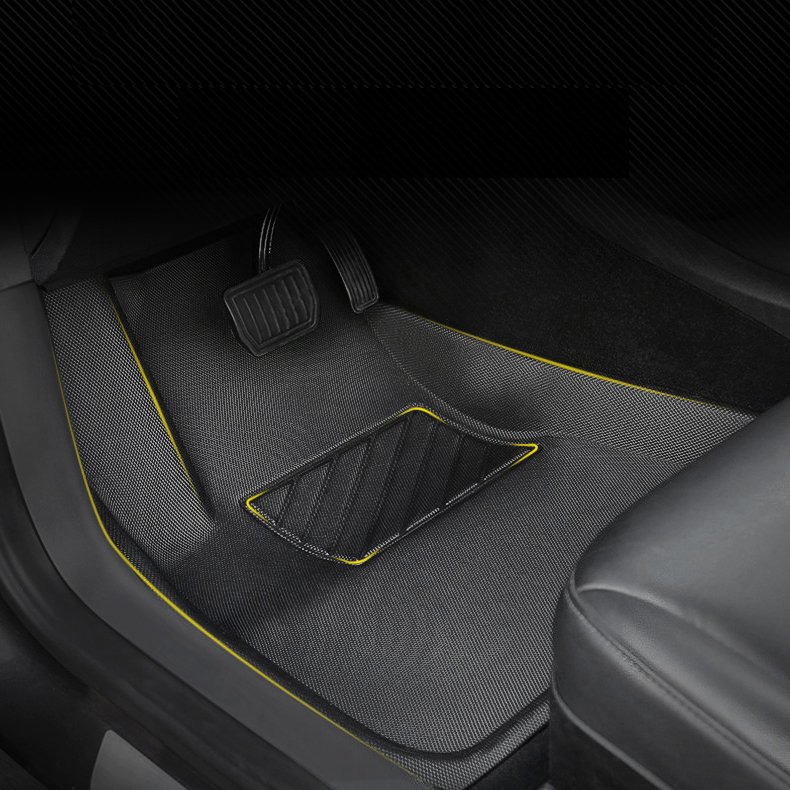Горячая Распродажа, красивые противоскользящие полный набор 3d Автомобильные Коврики tech всепогодные автомобильные коврики TS1861P-3