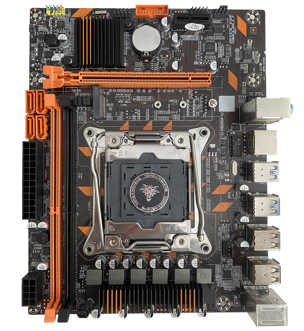 X99 материнская плата памяти ЦП комплект сочетание E5 2620 V3 ЦП DDR4 RAM 2 шт x 8GB = 16GB 2400MHZ материнская плата комплект