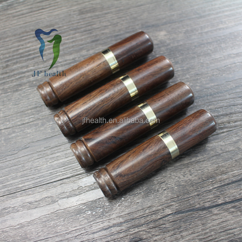 Wholesale manual DIY storage needle tube box sandalwood toothpick holder