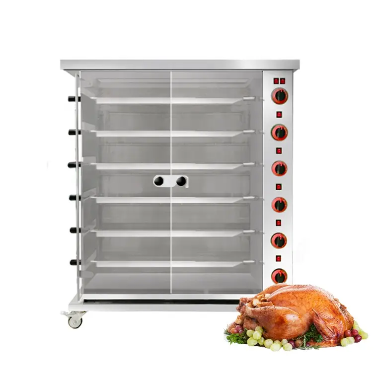 Commercial Rotisserie Grill Auto Chicken Rotisserie For Sale