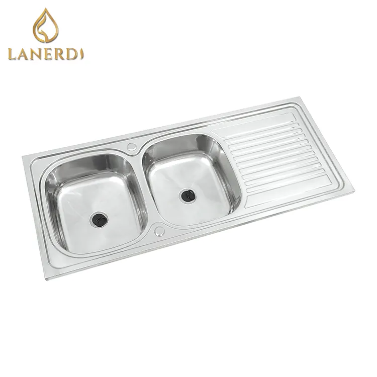 Unique Drainboard Stainless Steel Sink 304 Basin Deep Laundry Kitchen Sink For Cabine