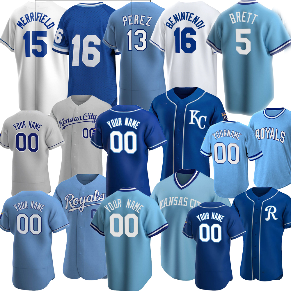 Канзассити 2022 Royals Джерси Джордж, Хорхе Солер Whit меррифилд Охотник Dozier Danny Duffy сшитые S-5XL