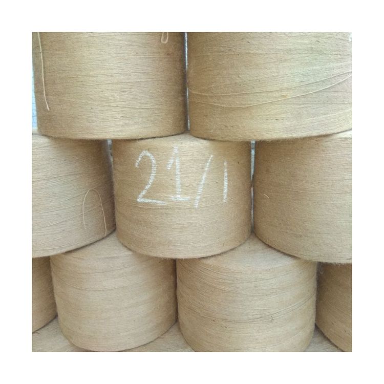 China Manufacturer Wholesale Natural 21 Pounds Factory Industry Material Jute Yarn Roll