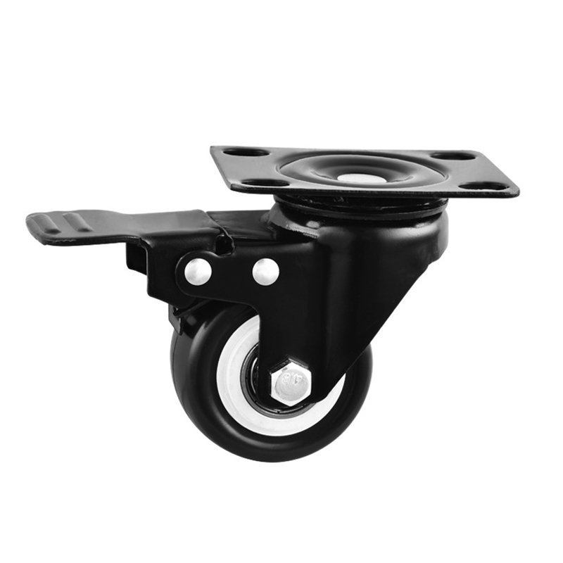 OEM caster wheels 2 inch high 72mm fixed industrial Gold diamond multi types furniture caster wheels