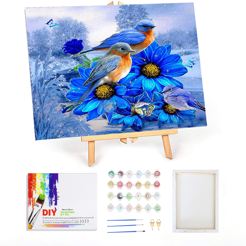 DIY Oil Painting Kits Acrylic Canvas Painting of Beginner to Advanced Paint by Number for Adults Beginner