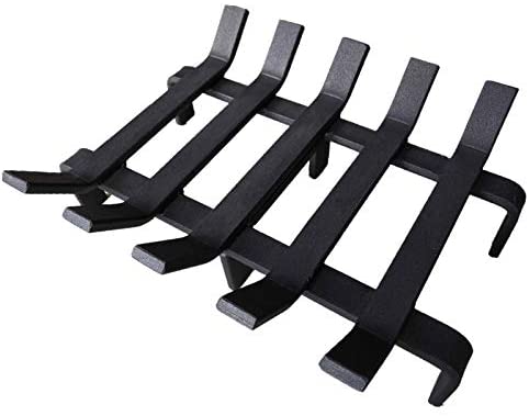 New design Anti Collapse Matt Black Rack Heater for Wood Stove Duty Fireplace Grate Fireplace Log Grate