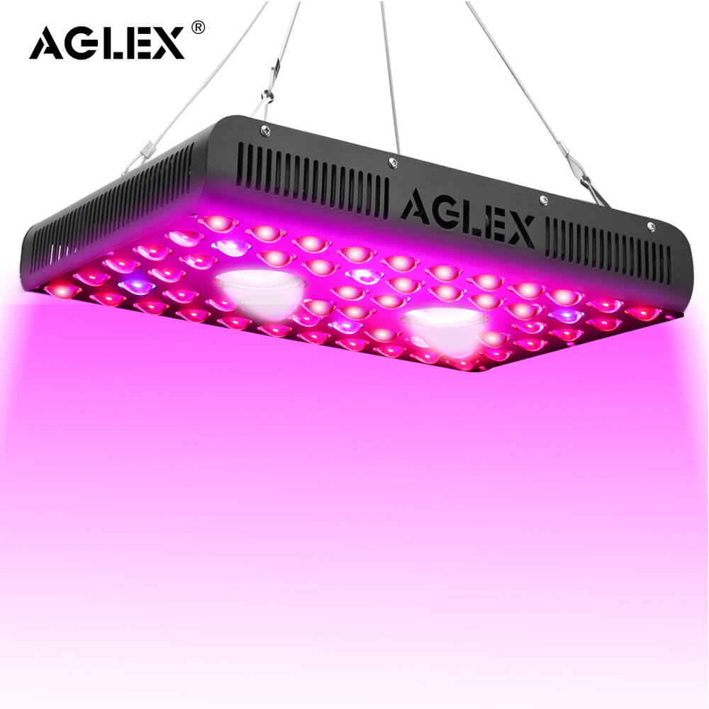 Amazon Hot Sale Indoor Greenhouse AGLEX 1200W COB Plant Light, LED Grow Lamp Full Spectrum