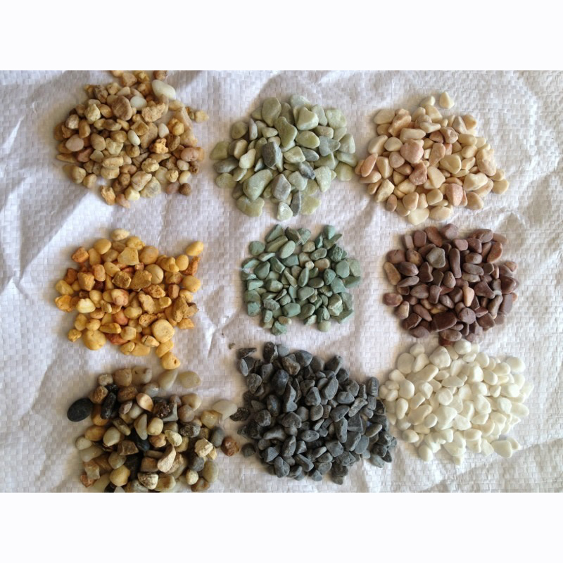 decorative garden colored pea gravel stone price for landscaping