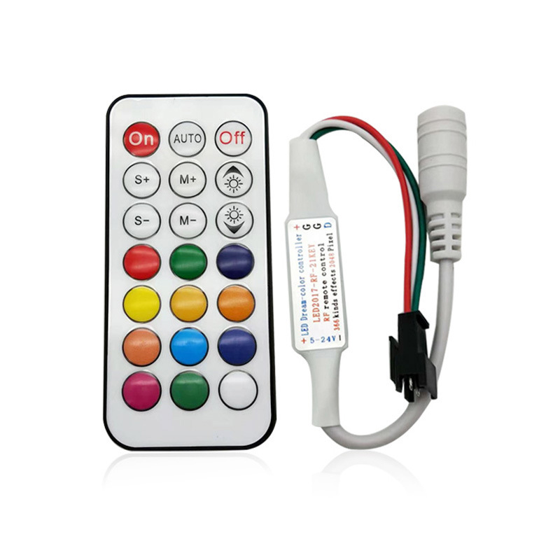 2811/2812b Magic color strip control 21Key RF Magic dream color controller