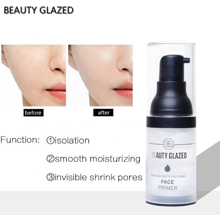 Beauty glazed кожей увлажняющий уход Предварительно макияж изоляции невидимые поры гель грунтовка