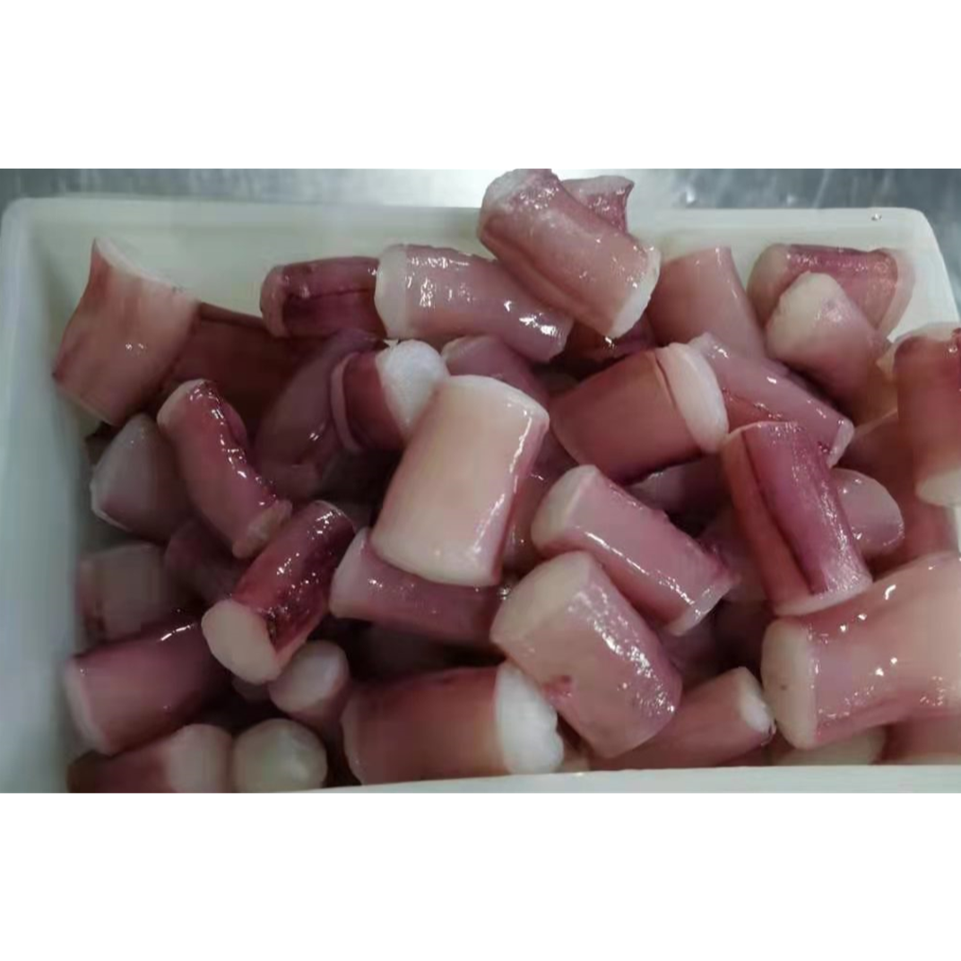 frozen squid tentacle cut squid meat for restaurant