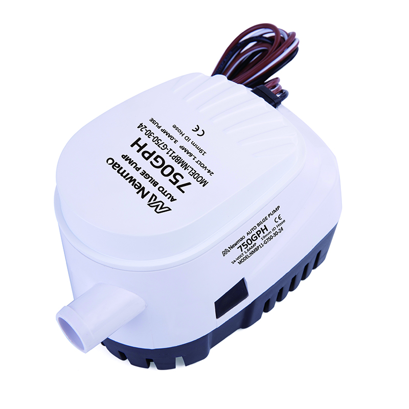 Newmao 1100GPH мини 24v dc морской погружной автоматический откачивающий насос для продажи