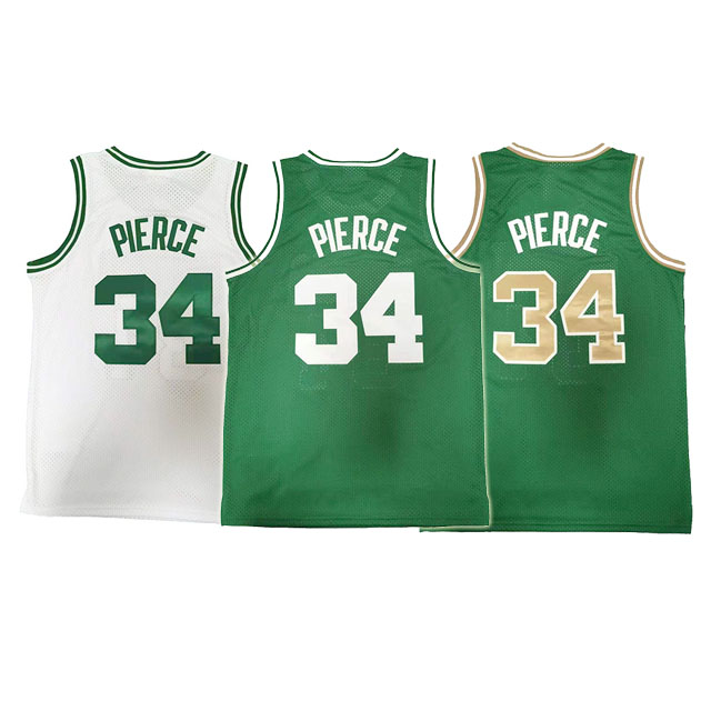 New Design #34 Paul Pierce Basketball Jersey / Sportswear Basketball Jerseys For Training