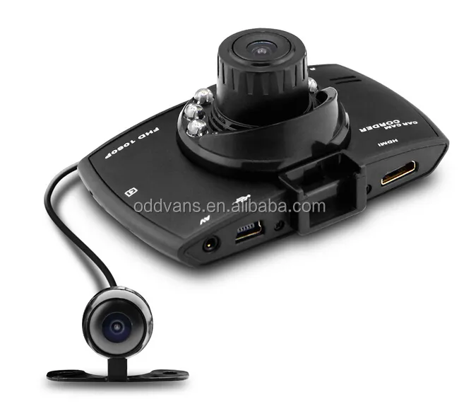Full HD panoramic camera 1080P Car Video Camera Night Vision 2.4"LCD Camera