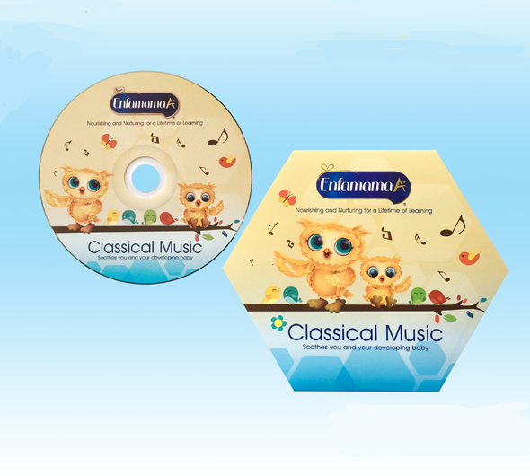 Музыка CD изготовление с картонной втулкой