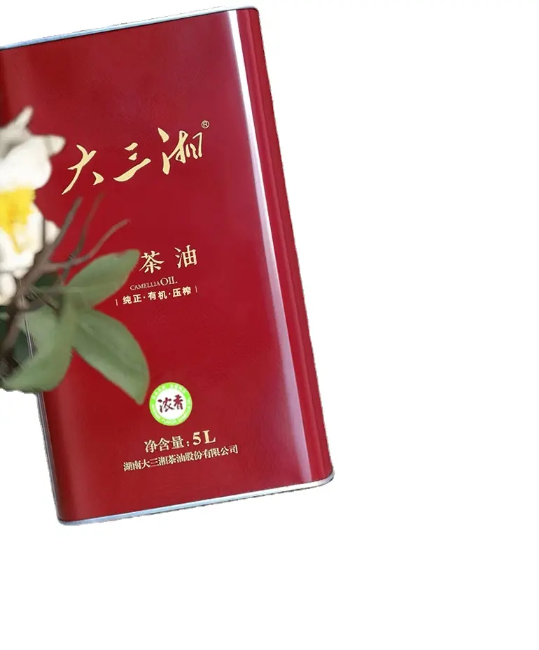 Directly Factory High-Purity 5L Chinese Cooking Camellia Oil
